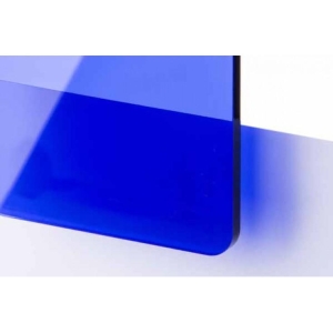 TroGLASS Color 3,0 mm Plexi Fényes Kék (1 réteg) akril lemez 606 x 1216 mm / 117133 (kültéri)
